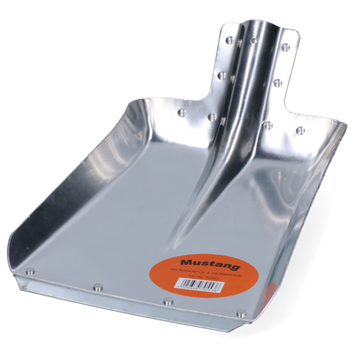 Schop Mustang aluminium los, 33 cm breed