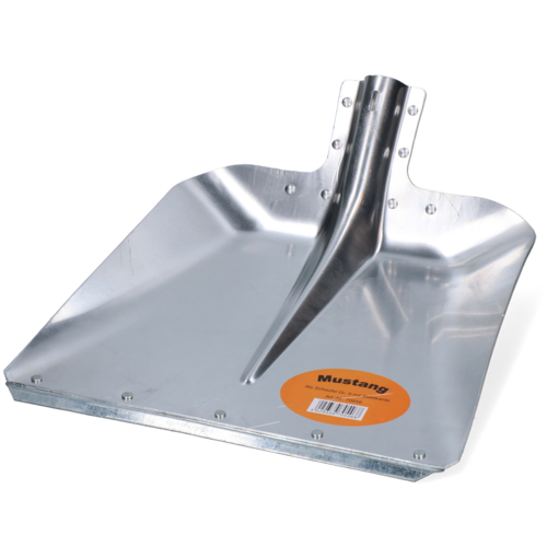 Schop Mustang aluminium los, 38 cm breed