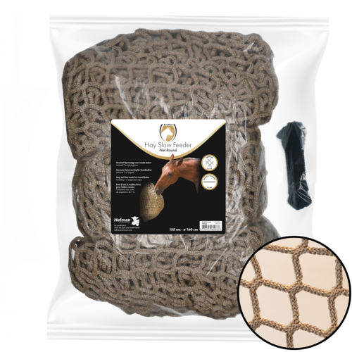 Hay Slowfeeder net speciaal voor ronde baal