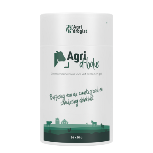 Agri D-bolus voor kalf, schaap en geit