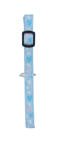 Pawise Cat collar Bule/Butterfly