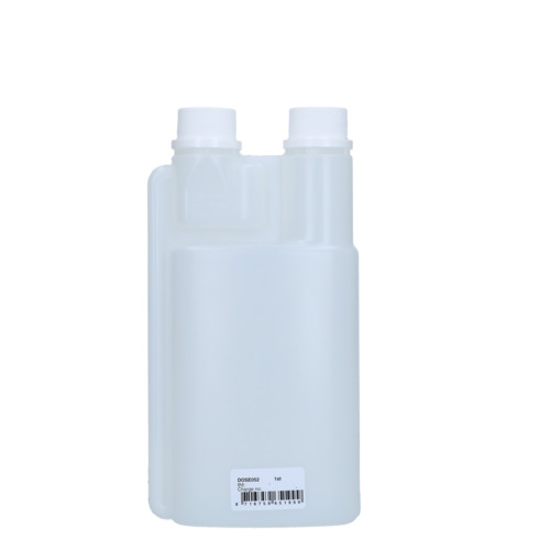 Doseerfles 500ml Naturel 2-nek